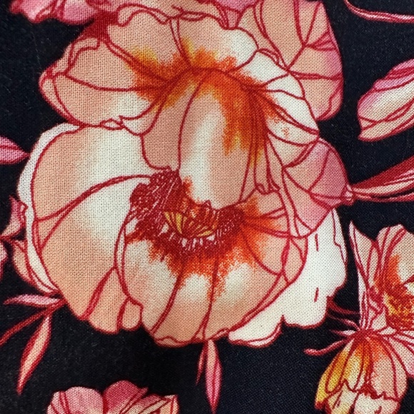 Band of Gypsies Band of the Free Large Floral Spaghetti Strap Maxi Dress - Picture 11 of 11